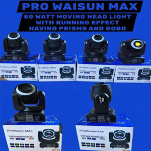 80 WATT MOVING HEAD LIGHT